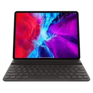 Husa de protectie tableta Apple Smart Keyboard pentru iPad Pro 12.9", Layout RO, mxnl2ro/a, Negru