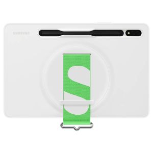 Husa tableta Samsung Strap Cover pentru Samsung Galaxy Tab S8 / S7, White