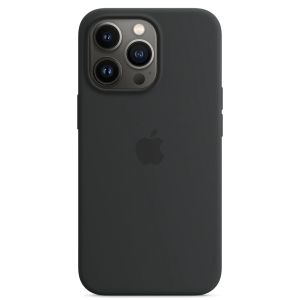 Husa telefon Apple pentru Apple iPhone 13 Pro Max, Silicone Case, MagSafe, Midnight