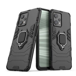 Husa telefon Hurtel pentru Realme 9 Pro+, Hybrid, Plastic, Negru