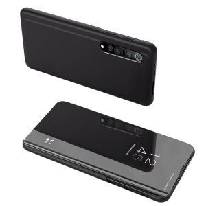Husa telefon Hurtel pentru Xiaomi Mi 10 Pro/Mi 10, Stil Carte, Functie Stand, Negru