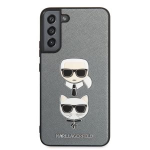 Husa de protectie telefon Karl Lagerfeld pentru Samsung Galaxy S22+, Silver