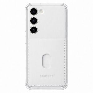 Husa telefon Samsung Galaxy S23, Frame Case, White