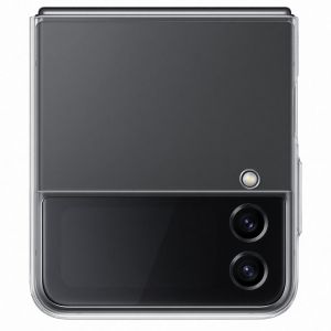 Husa telefon Samsung pentru Samsung Galaxy Z Flip4, Clear Slim Cover, Transparent