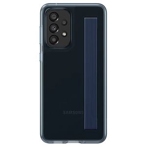 Husa telefon Samsung, Slim Strap Cover pentru Samsung Galaxy A33 5G, Poliuretan termoplastic, Negru
