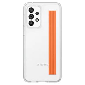 Husa telefon Samsung, Slim Strap Cover pentru Samsung Galaxy A33 5G, Poliuretan termoplastic, Transparent