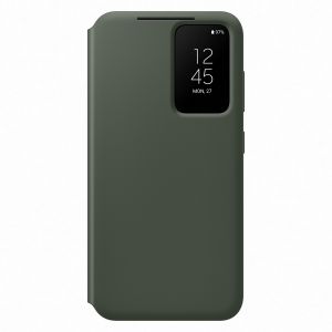 Husa telefon Samsung Smart View Wallet Case pentru Samsung Galaxy S23, Khaki