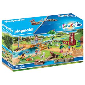 Jucarie Playmobil Family Fun, Tarcul animalelor de la Zoo 70342
