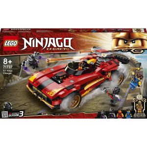 LEGO® NINJAGO: X-1 Ninja Charger 71737, 599 piese, Multicolor