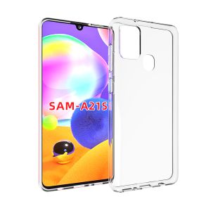 Husa telefon pentru Samsung Galaxy A21s, Silicon, Transparent
