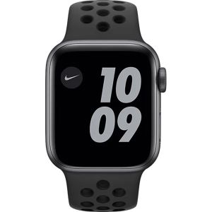 Ceas Smartwatch Apple Watch Nike S6, 44mm, Carcasa Space Gray, Aluminiu, Anthracite/Black Nike Sport Band, Regular