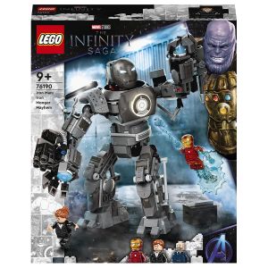 LEGO Marvel Super Heroes: Iron Man versus Iron Monger 76190, 479 piese, Multicolor