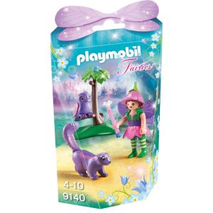 Jucarie Playmobil Fairies, Zana cu animale prietenoase 9140