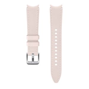 Curea pentru Samsung Galaxy Watch4 si Watch4 Classic, Hybrid Leather, S/M, Pink