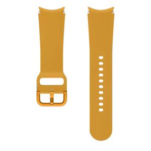 Curea pentru Samsung Galaxy Watch4 si Watch4 Classic, Sport Band, M/L, Yellow