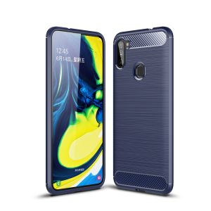Husa telefon pentru Samsung Galaxy A11, Plastic, Albastru