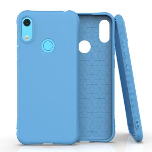 Husa telefon pentru Huawei Y5P, Silicon, Albastru
