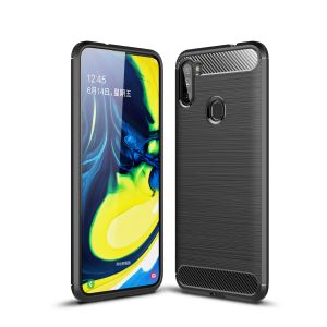 Husa telefon pentru Samsung Galaxy A11, Plastic, Negru