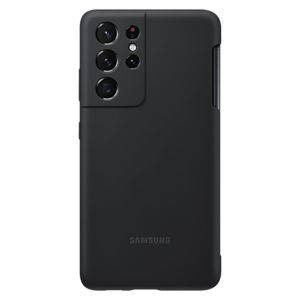 Husa de protectie telefon Samsung Silicone Cover cu S Pen pentru Samsung Galaxy S21 Ultra, EF-PG99PTBEGWW, Negru