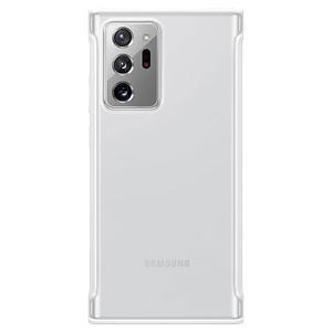 Husa de protectie telefon Samsung Clear Protective Cover pentru Samsung Galaxy Note 20 Ultra, EF-GN985CWEGEU, Alb