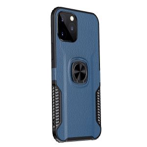 Husa telefon pentru iPhone 12/12 Pro, Silicon, Albastru