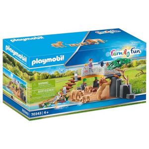 Jucarie Playmobil Family Fun, Tarcul Leilor 70343