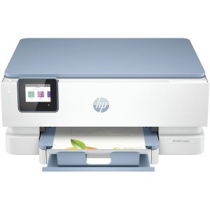 Imprimanta multifunctionala inkjet color HP ENVY 7221E AIO, Wireless, Duplex, A4, HP Plus, Instant Ink, Alb