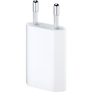  Incarcator priza Universal, USB, Apple, Incarcare sigura, Alb