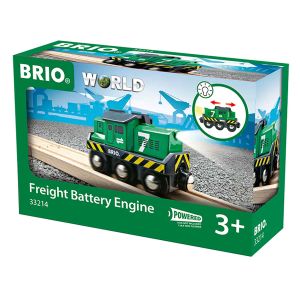 Jucarie Locomotiva cu baterii, Brio, Multicolor