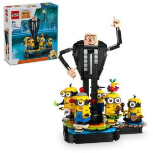 LEGO Minions: LEGO DESPICABLE ME 4 Gru si minionii din caramizi 75582, 839 piese