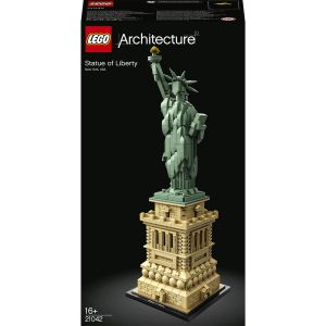 LEGO® Architecture: Statuia Libertatii, 1685 piese, Multicolor, 21042, Multicolor