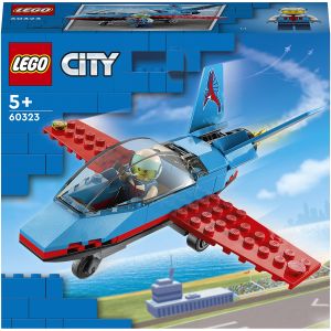 LEGO® City: Avion de cascadorii, 59 piese, Multicolor, 60323, Multicolor