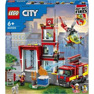 LEGO® City: Statia de pompieri, 540 piese, Multicolor, 60320, Multicolor