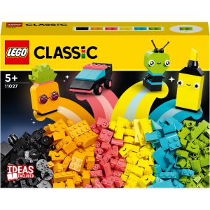 LEGO® Classic: Distractie creativa cu neoane 11027, 333 piese, Multicolor