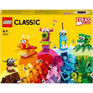 LEGOÂ® Classic - Monstri creativi 11017, 140 piese, Multicolor