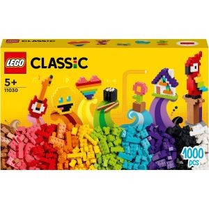 LEGO® Classic: O multime de caramizi 11030, 1000 piese, Multicolor