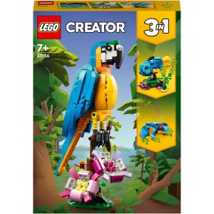 LEGOÂ® Creator 3 in 1 - Papagal exotic 31136, 253 piese, Multicolor