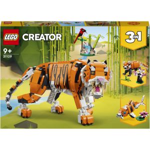 LEGOÂ® Creator: Tigru maiestuos, 755 piese, 31129, Multicolor