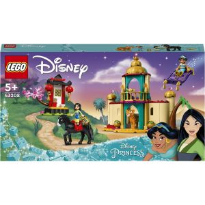 LEGO® Disney: Aventura lui Jasmine si Mulan 43208, 176 piese, Multicolor