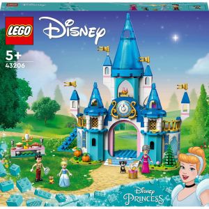 LEGOÂ® Disney - Castelul Cenusaresei si al lui Fat-Frumos 43206, 365 piese, Multicolor