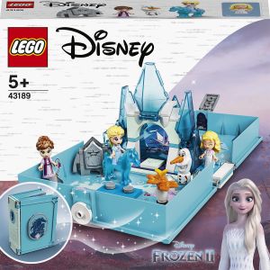 LEGO® Disney: Carte de povesti Elsa si Nokk, 125 piese, Multicolor, 43189, Multicolor