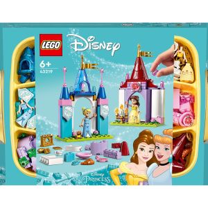 LEGO Disney - Castele creative Disney Princess 43219, 140 piese, Multicolor