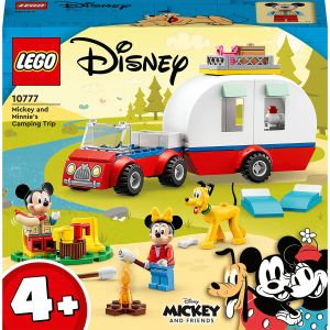 LEGO® Disney: Excursia lui Mickey si Minnie Mouse, 103 piese, Multicolor, 10777, Multicolor