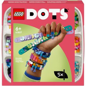 LEGO® DOTS: Megapachet Designer de bratari 41807, 388 piese, Multicolor