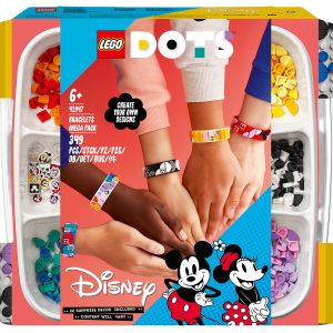 LEGOÂ® DOTSâ„˘: Mega pachet cu Bratari Mickey si Friends, 349 piese, 41947, Multicolor