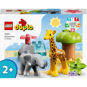 LEGOÂ® DUPLOÂ®: Animale din Africa, 10 piese, 10971, Multicolor