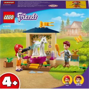 LEGO® Friends: Grajdul de ingrijire al poneilor, 60 piese, Multicolor, 41696, Multicolor