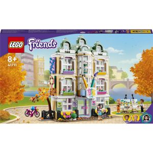 LEGO® Friends: Scoala de Arta a Emmei, 844 piese, Multicolor, 41711, Multicolor