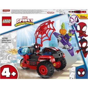 LEGO® Marvel Super Heroes: Miles Morales: Tehno-tricicleta, 59 piese, Multicolor, 10781, Multicolor