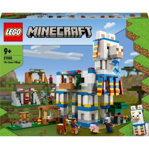 LEGO® Minecraft: Satul Lamei 21188, 1252 piese, Multicolor